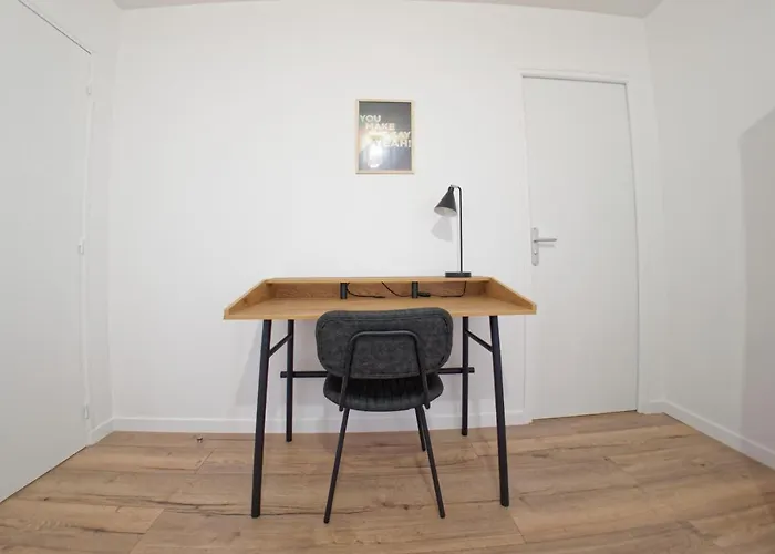 Le Soleilcasa - 3 Personnes - Bureau & Wifi